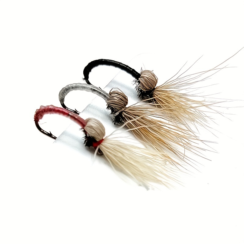 Premium Wooly Worm Fly Fishing Lures Hard Hook Bass Trout - Temu