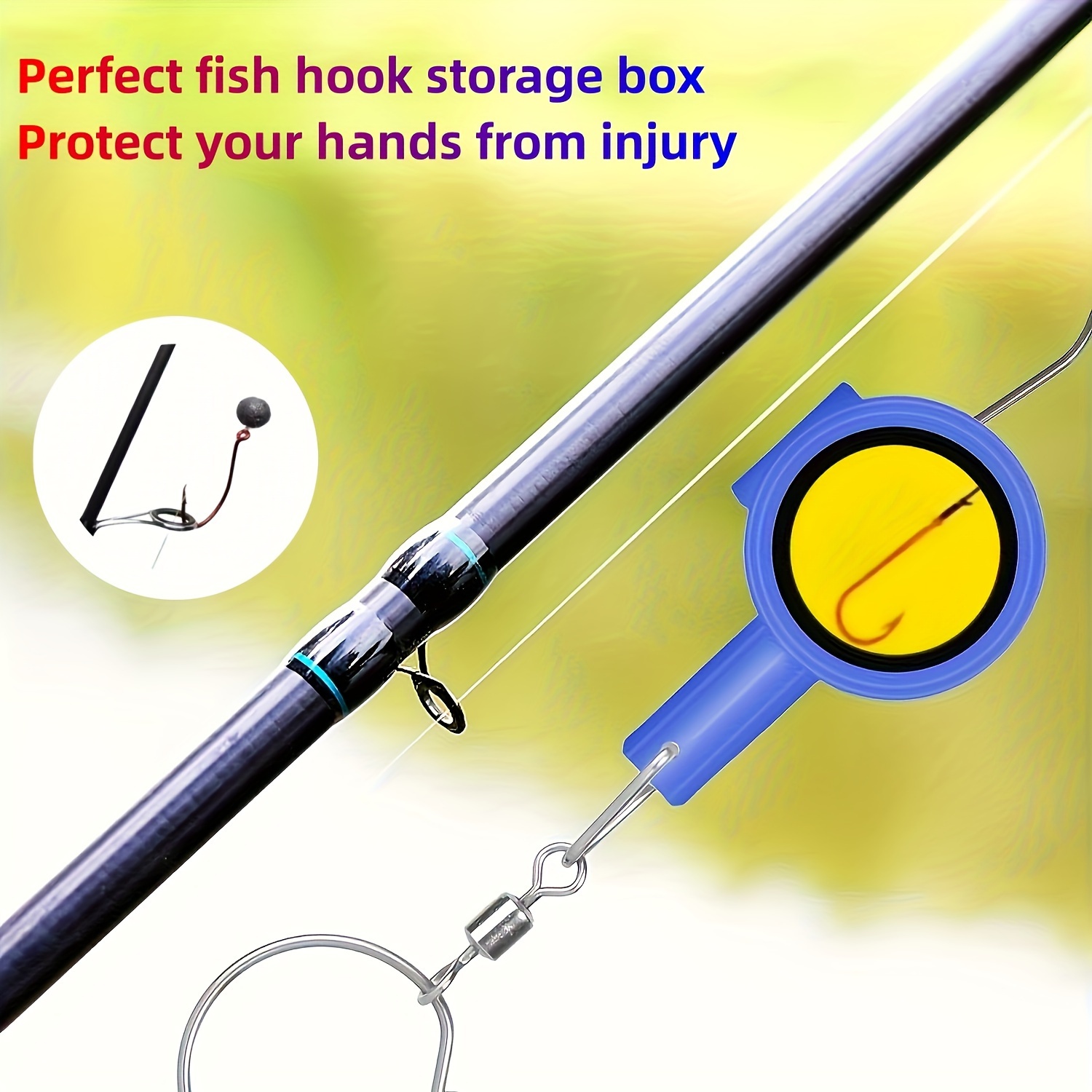  SAMSFX Tape Measure Fishing Retractors and Fly Fishing Knot  Tying Tool Combo : Sports & Outdoors