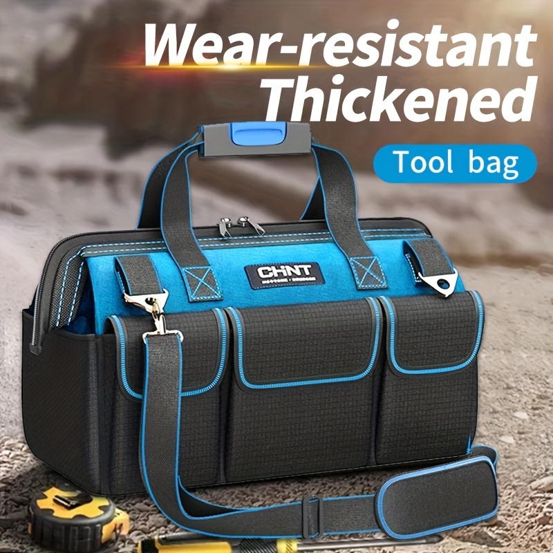 Trousse à outils pour électricien, robuste, Durable, en toile, Portable,  Portable, sac épais, entretien spécial pour sac de rangement