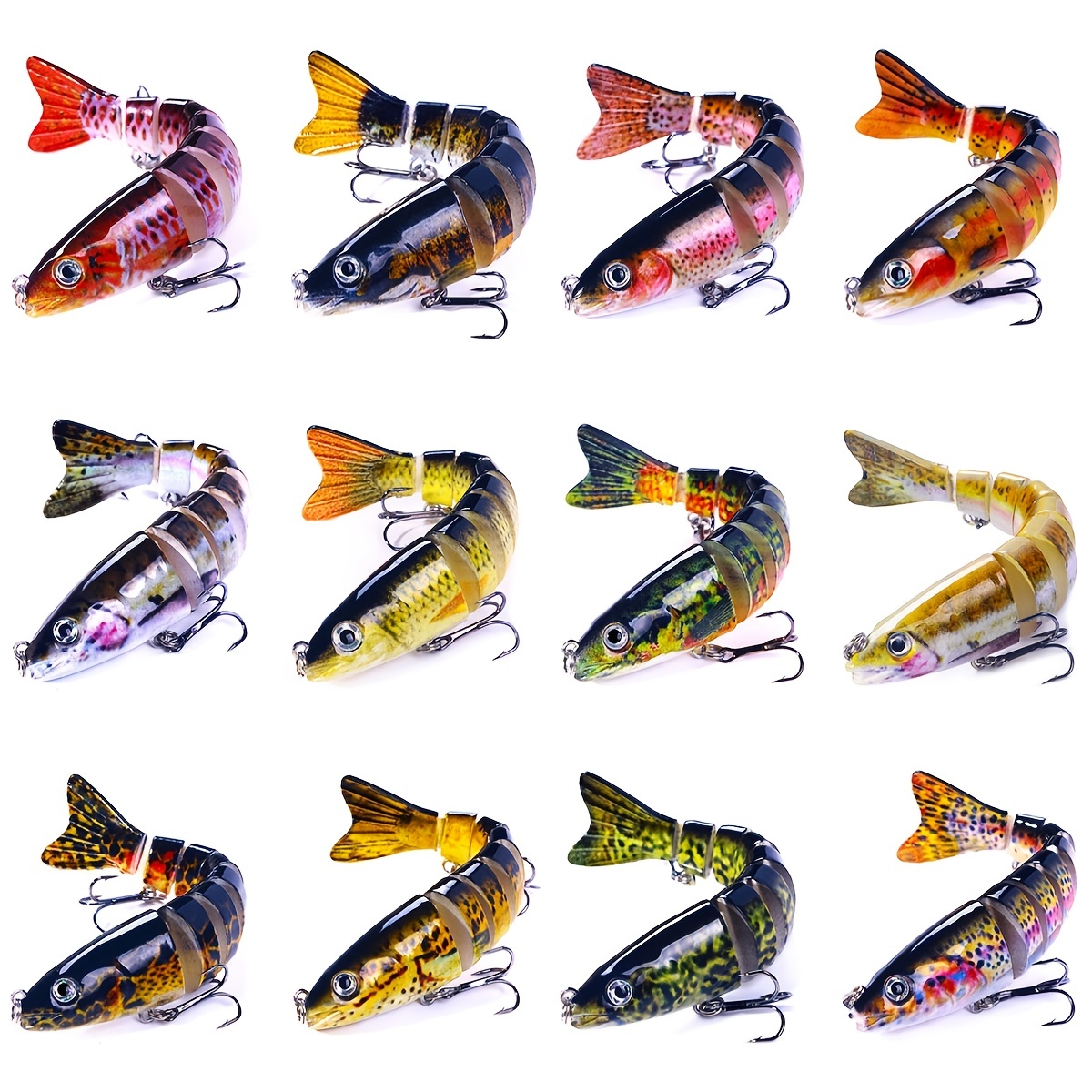 80pcs Random Color Fly Fishing Lures Set With Storage Case, Flying Lure  Bait Kit For Carp, Fishing Gear