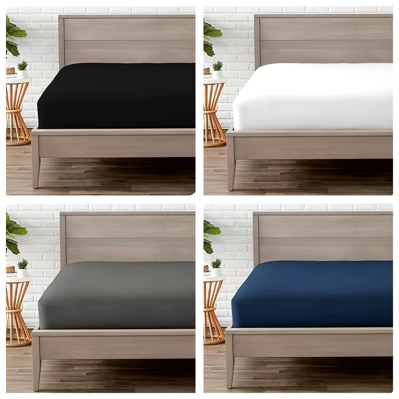 4 soportes invisibles para sujeción de sabana bajera de cama