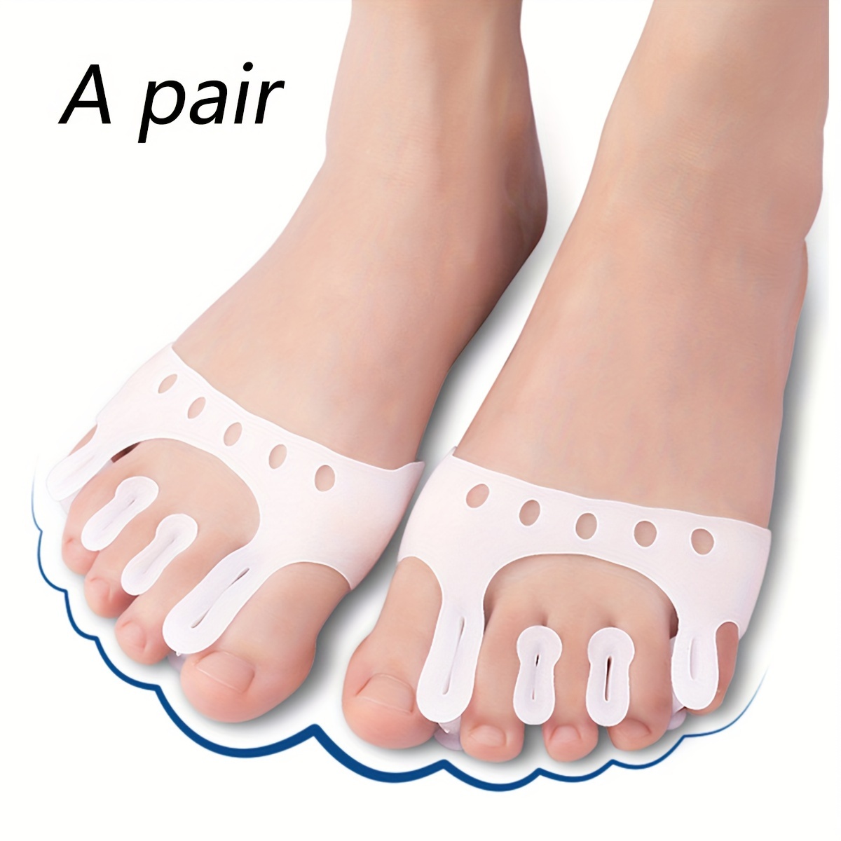 Split Toe Grip Socks Open Toe Non slip Breathable Backless - Temu