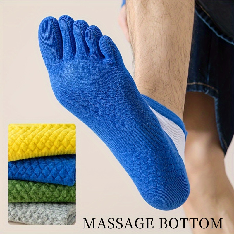 Open Toes Five Finger Socks Breathable Yoga Sports Socks - Temu