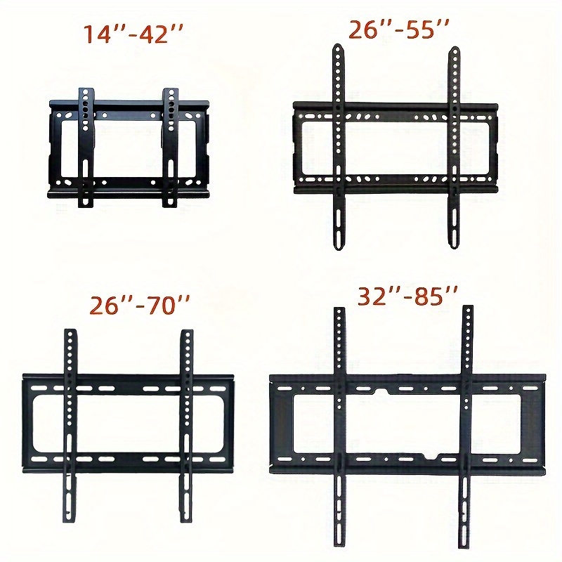 MOUNTUP Soporte de pared para TV, soporte de TV de un solo perno giratorio,  movimiento completo para la mayoría de televisores curvos/pantalla plana