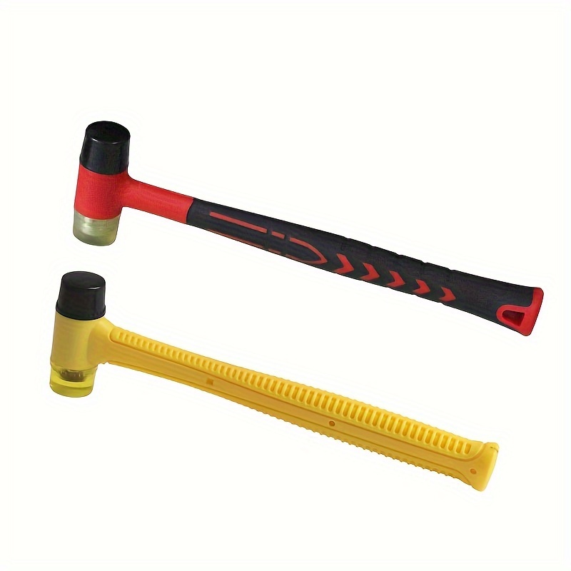 Rubber Mallet Hammer Wood Tools Woodworking - 24 Oz Camping Hammer Handle  Soft Blow Mallet Hammer Rubber - Small Hammers For Crafts Tent Stake Hammer