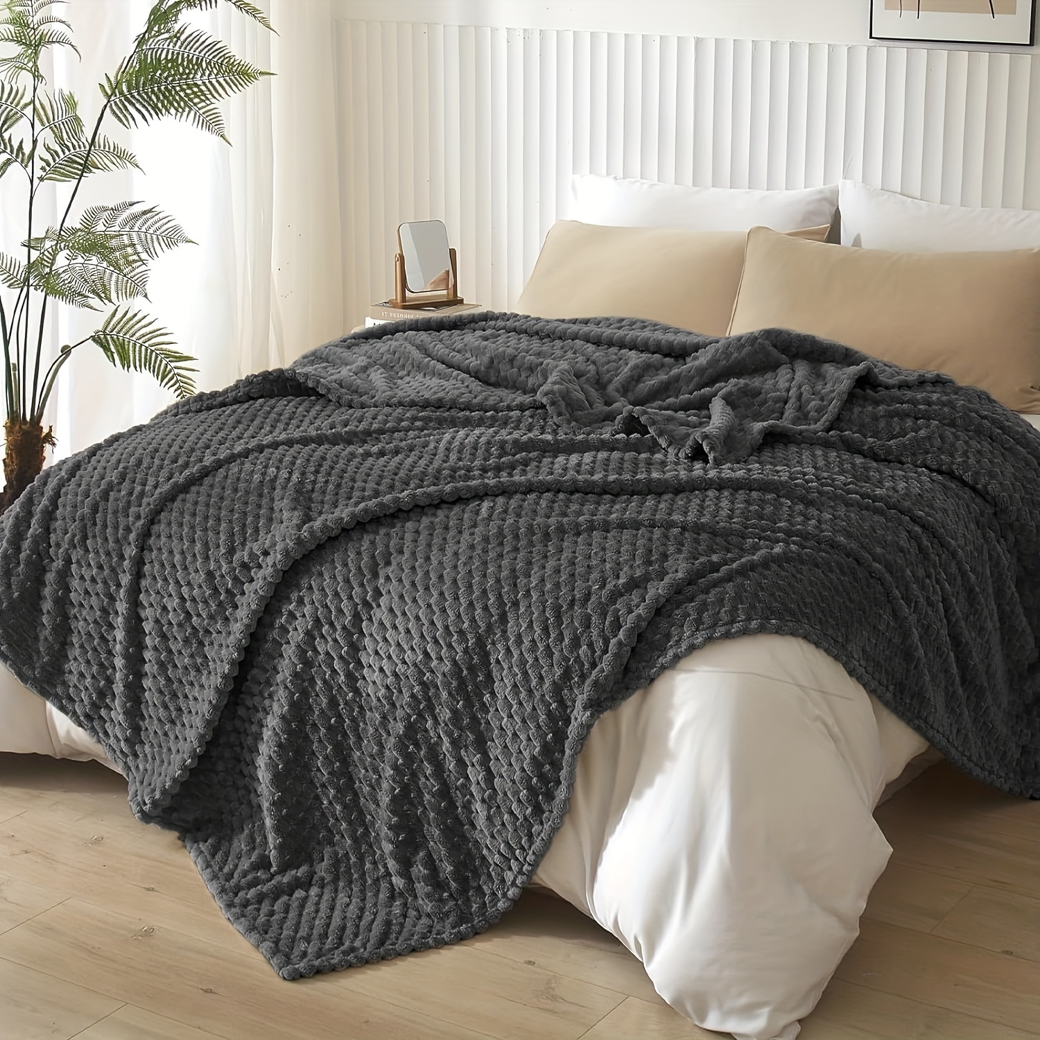 1pc Coperta Decorativa Per Divano Letto Invernale Leggera E - Temu Italy