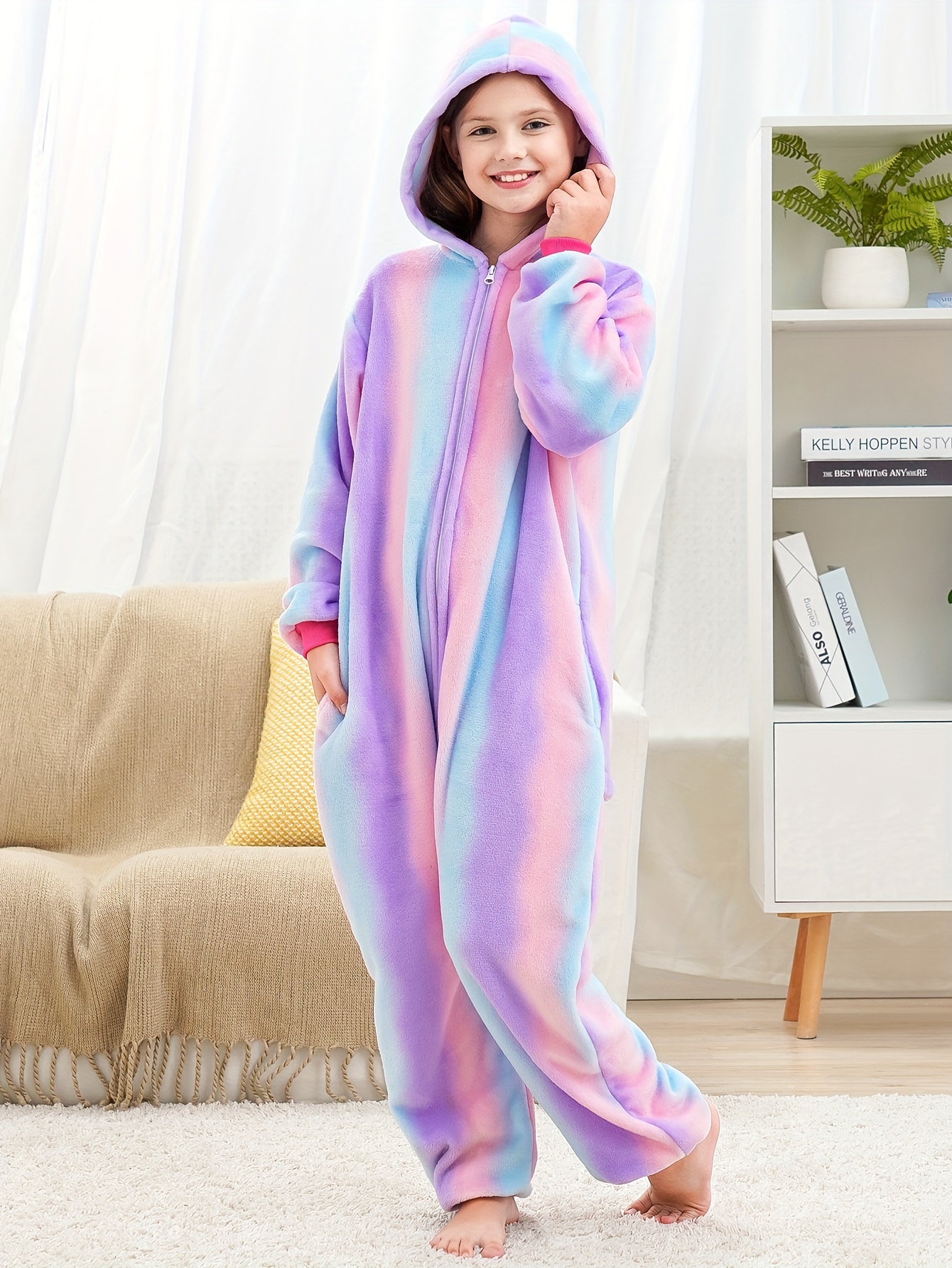 Adult Onesie Pajamas For Women, Christmas Winter Warm Flannel Hoodie  Jumpsuit One Piece Nightwear Sleepwear - Temu