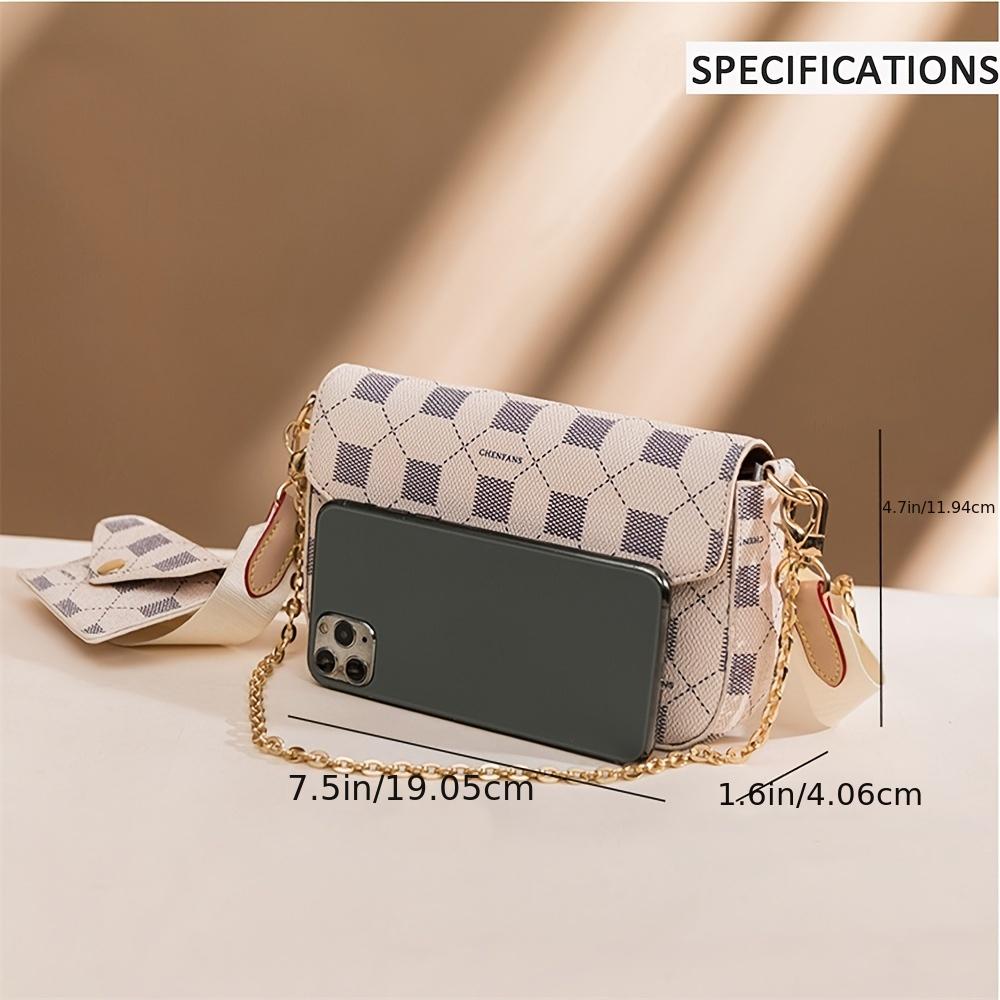 CHENFANS Women's Fashion Chain Crossbody Bag