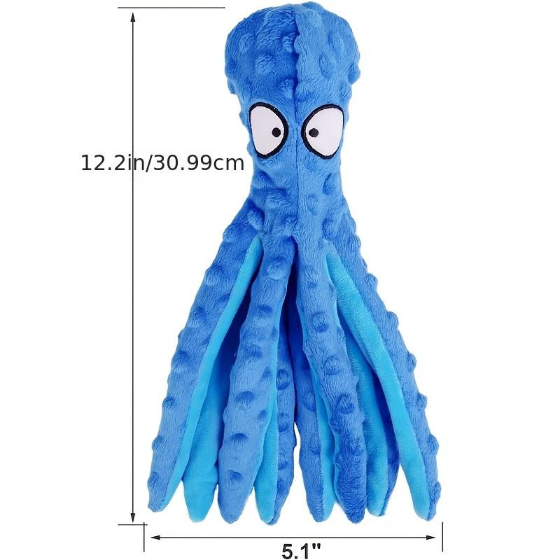 Squeaky Octopus Dog Toys Soft Dog Toys for Small Dogs Plush Puppy Toy  Durable Interactive Dog