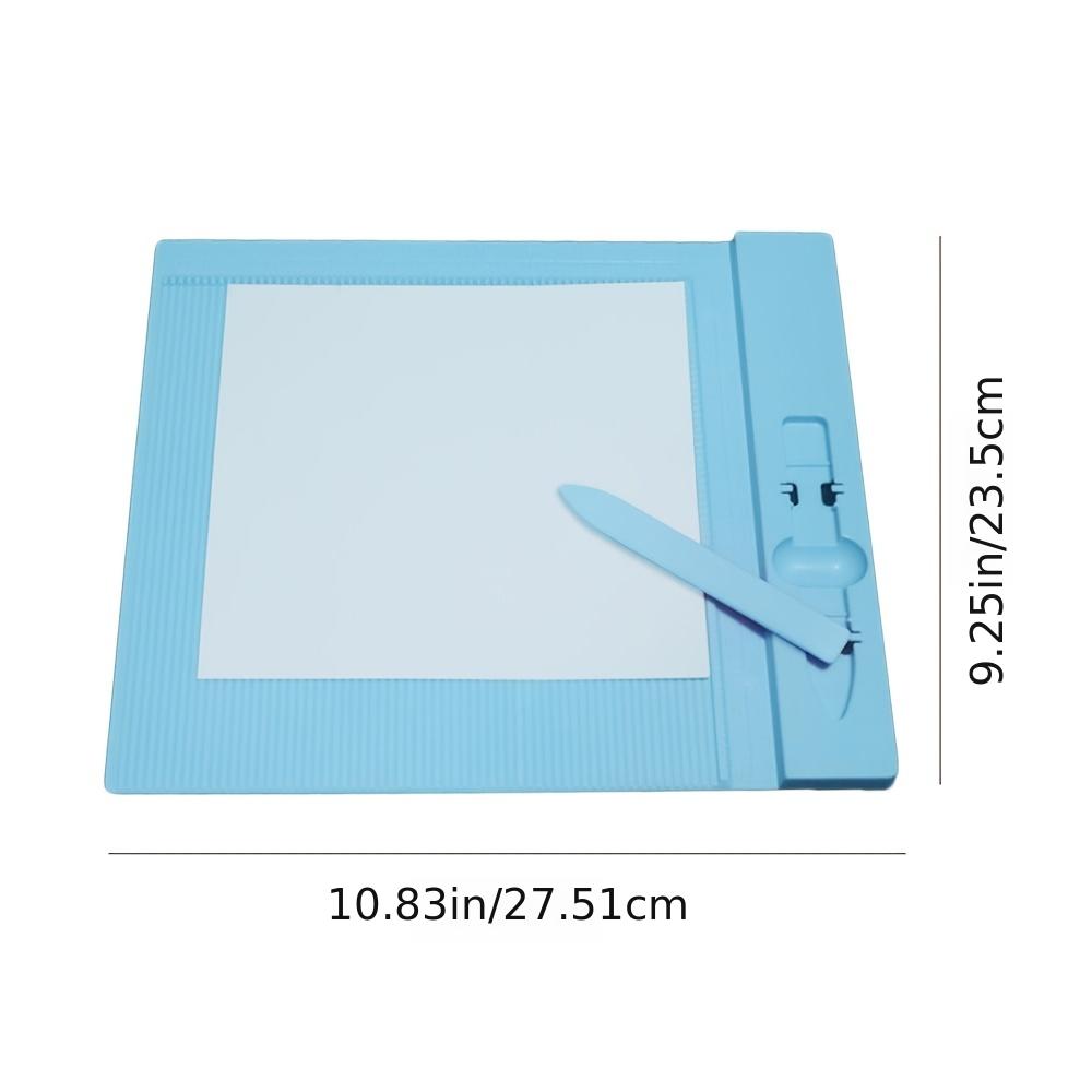 Plastic Scoring Board For Diy Scrapbooking Paper - Temu