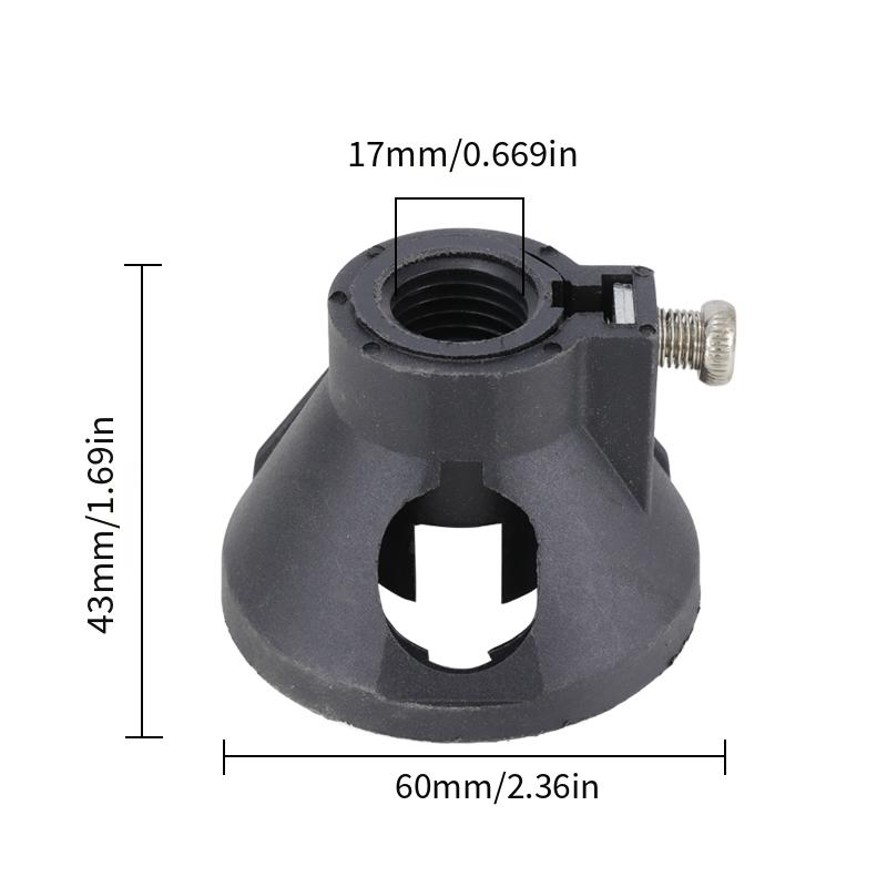 Rotary Carving Locator Positioner With 6pcs 1 8 Shank Burs Hhs