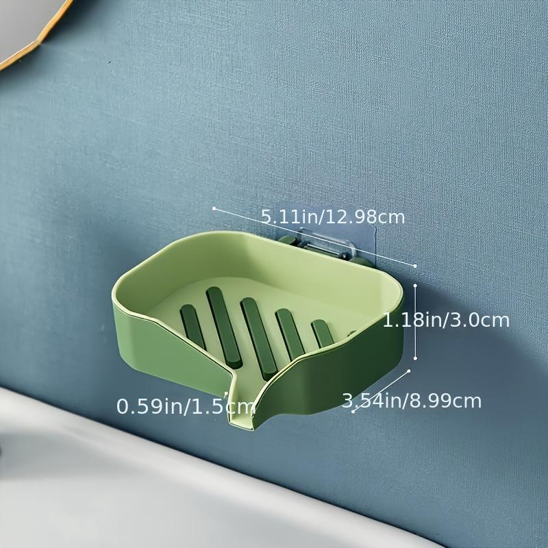 Soap Box Holder Bar Self Draining Bathroom Shower Wall-mounted