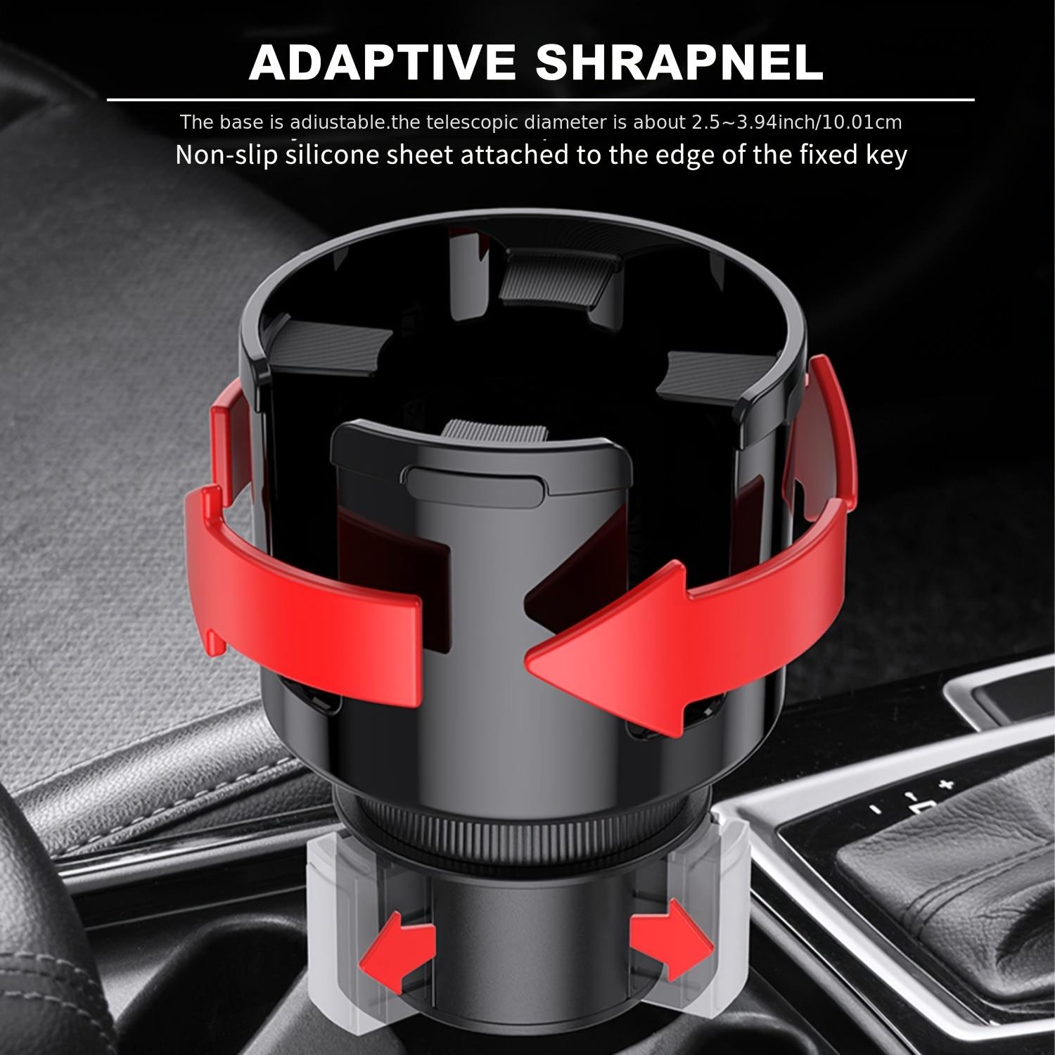  2-in-1 Car Cup Holder Expander Adapter