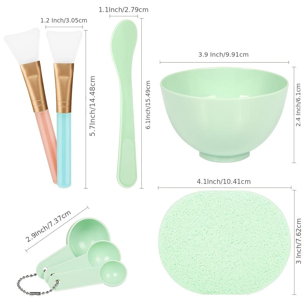 Silicone Bowl Facial Mask Mixing Bowl Diy Face Mask Bowl For - Temu