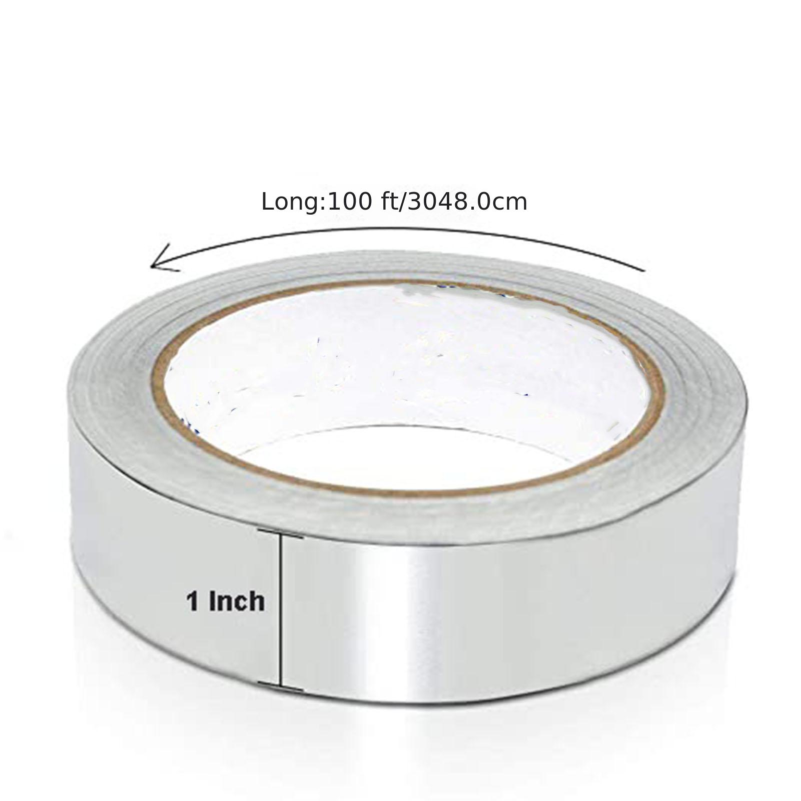 Industrial Grade Heavy Duty Aluminum Foil Tape - Perfect for HVAC Sealing,  Patching & Metal Repair!