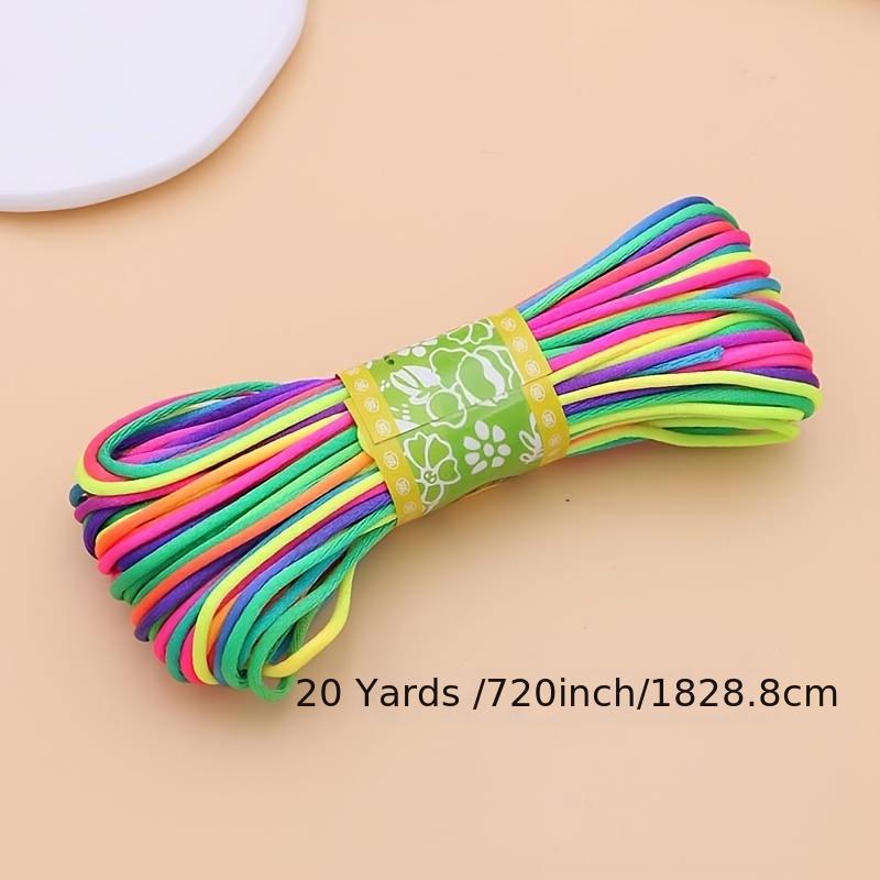 20 Yards/lot 1.5mm Chinese Knot Line Silk Satin Cord Nylon Cord Diy Brading Necklace  Bracelets String Jewelry Making Handmade Craft Supplies - Arts, Crafts &  Sewing - Temu