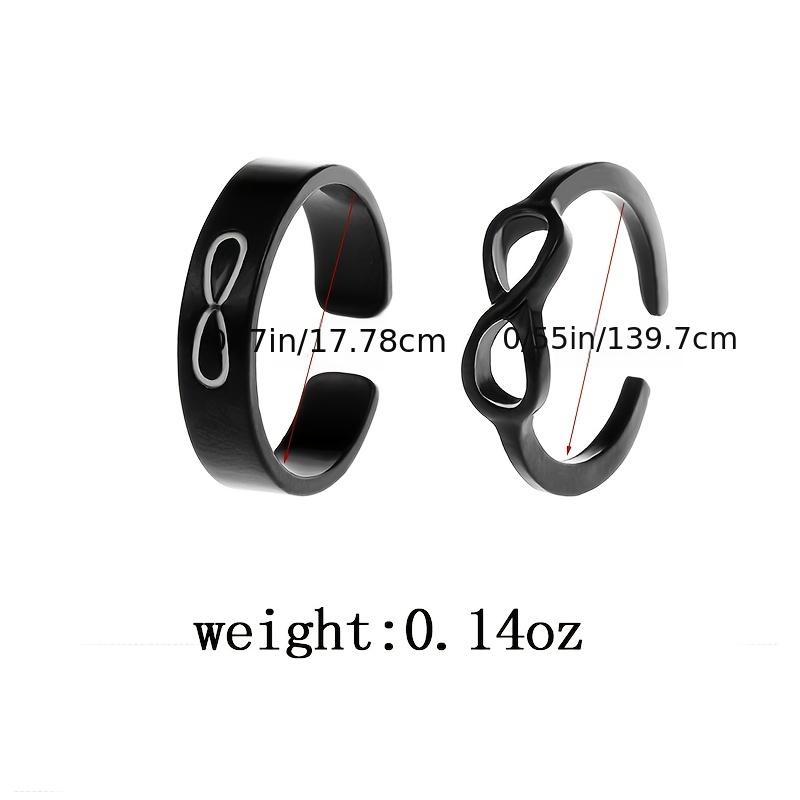 Minimalist on sale couple rings