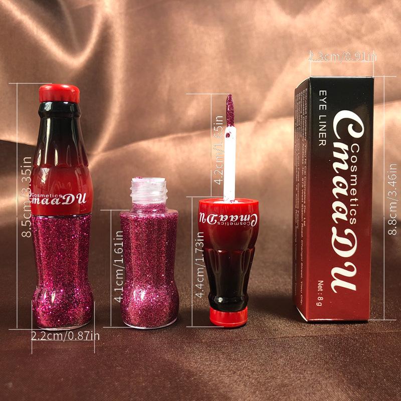 Glitter Liquid Eye Shadow Makeup Set