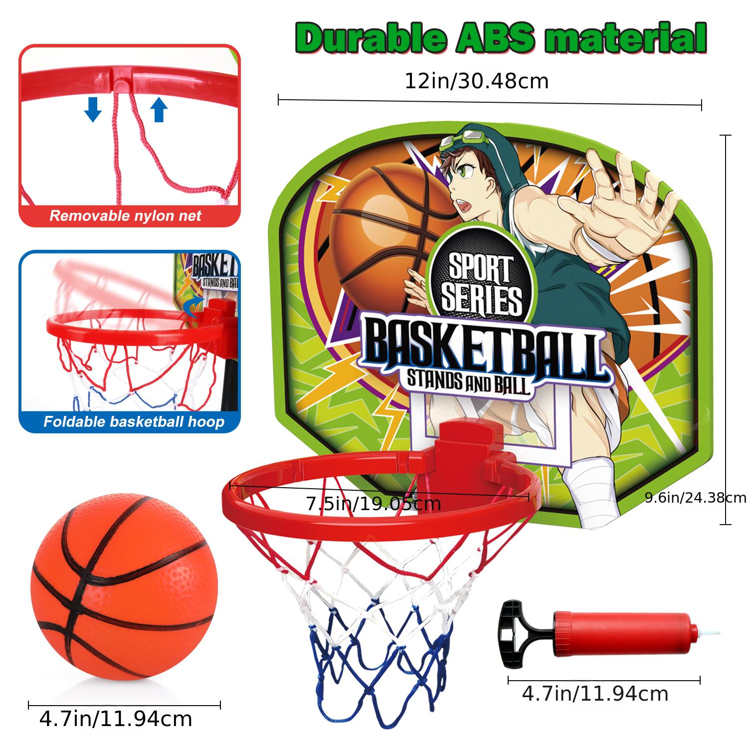 Panier de Basket-Ball avec Ballon et Pompe