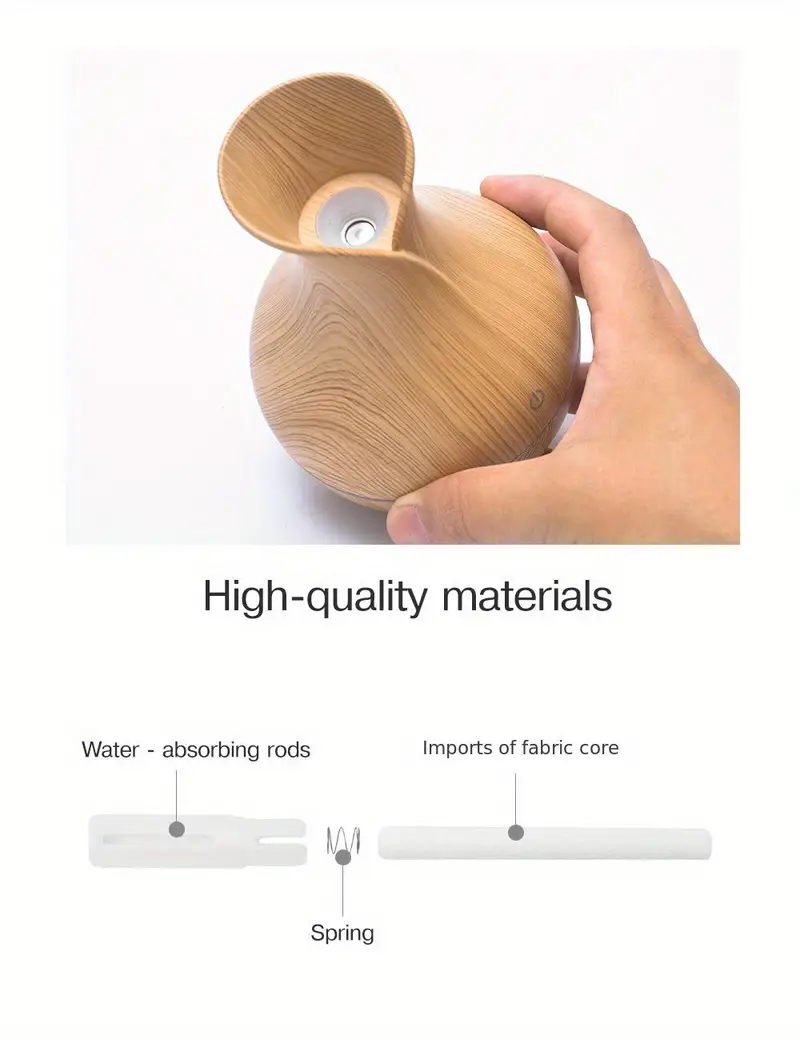 130ml vase humidifier for home decoration details 7