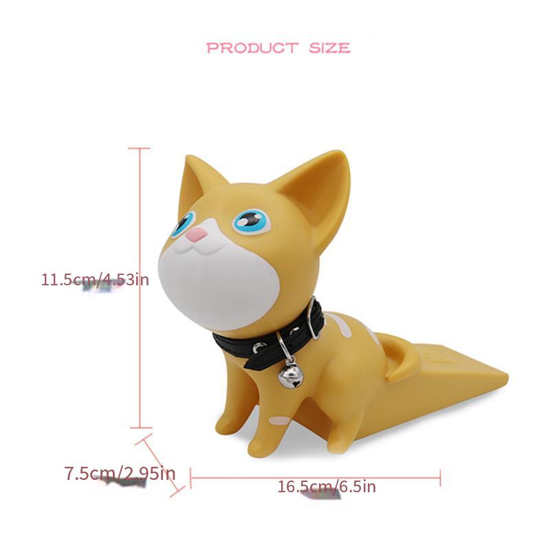 Cute kawaii cat doorstop