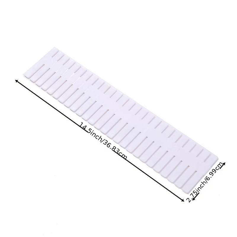8 PCS Adjustable Drawer Dividers Organizer For Underwear Socks Belt