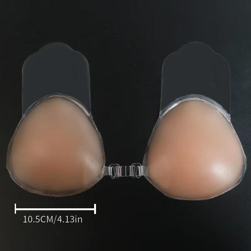 1 pair of Breast Silicone Nipple Cover Push Up Bra Tape Stick