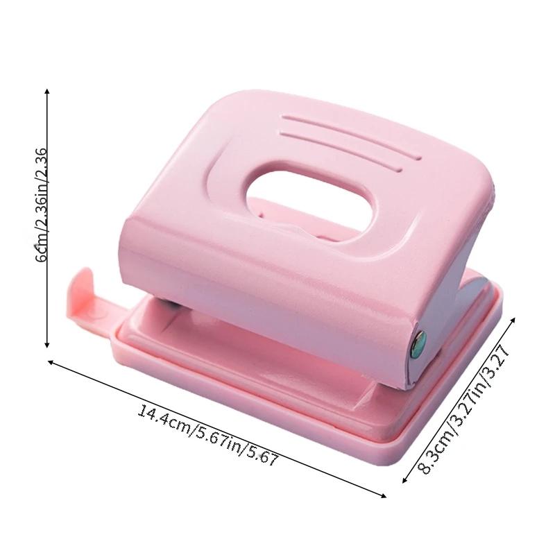 2holes Handheld Discbound Hole Punch Puncher For Notebook - Temu