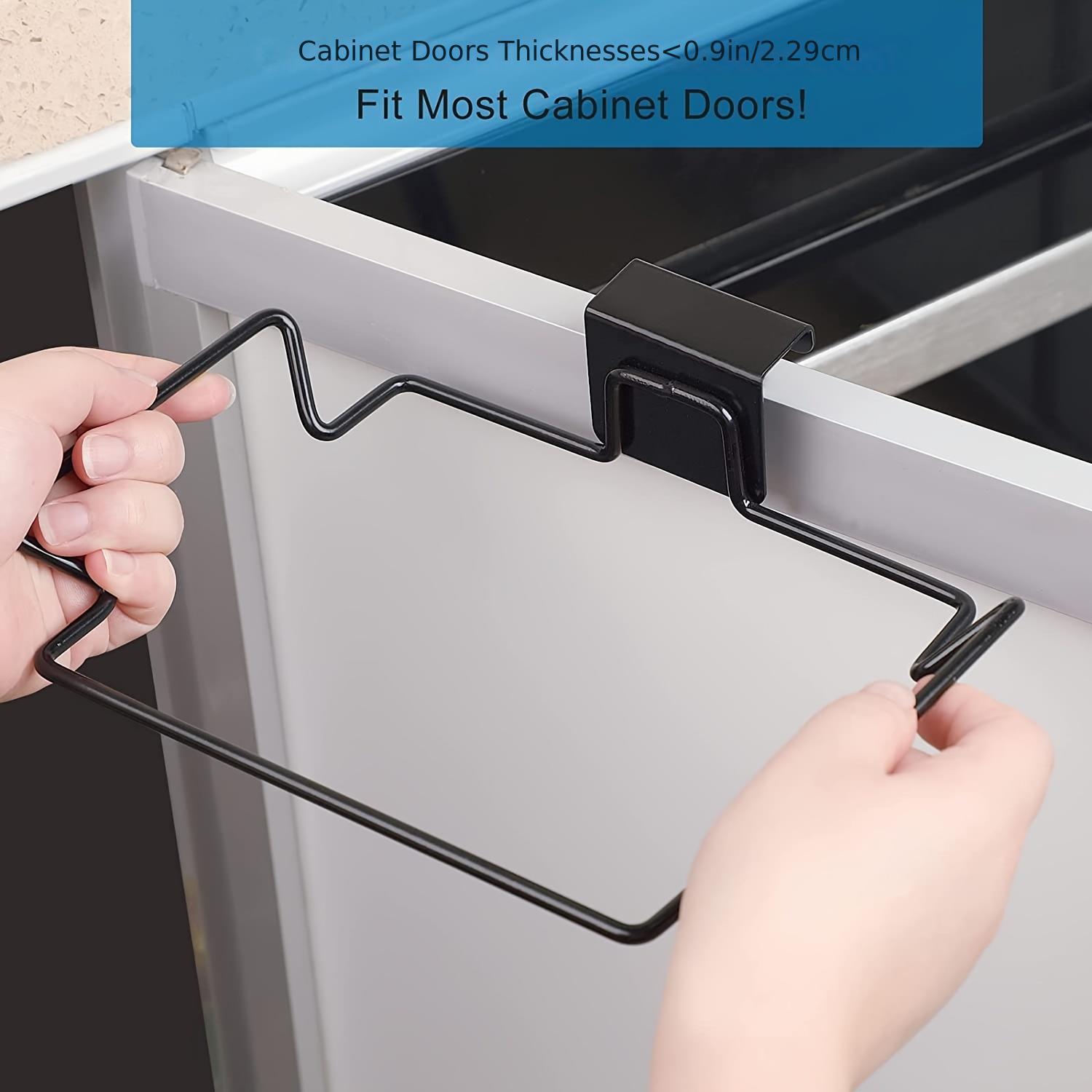 Stylish Durable Stainless Steel Trash Bag Holder Cabinets - Temu