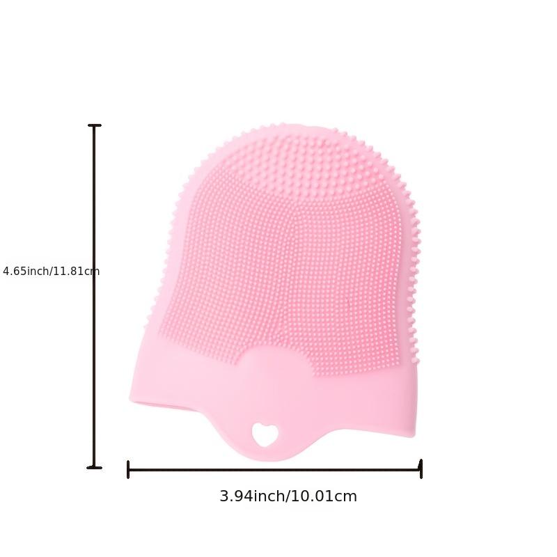 Soft Silicone Face Cleansing Brush Face Exfoliator Blackhead Acne Pore Pad