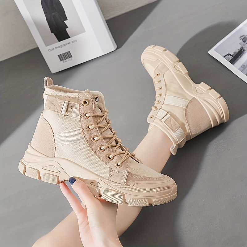 Bota militar plana Wonderland - Mujer - Zapatos