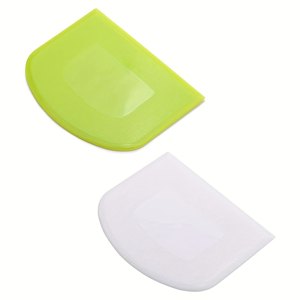 Shop for Plastic Dough Cutter Food-Safe Dough Scraper Bowl Scraper Flexible  Scraper Multipurpose Food Scrappers for Bread Dough Cake Fondant Icing  Baking Tool at Wholesale Price on