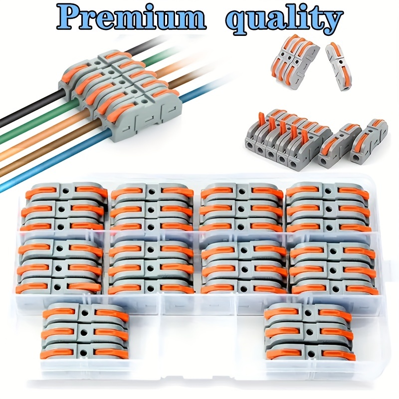 JeoPoom Sujeta Cables[50 Piezas], Cable Abrazadera de Alambre