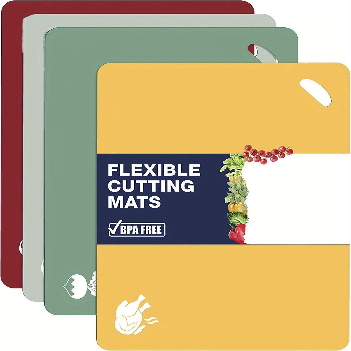 Kitchen Plastic Flexible Cutting Board Sheets - China Flexible Cutting Board  and Cutting Board Mat price