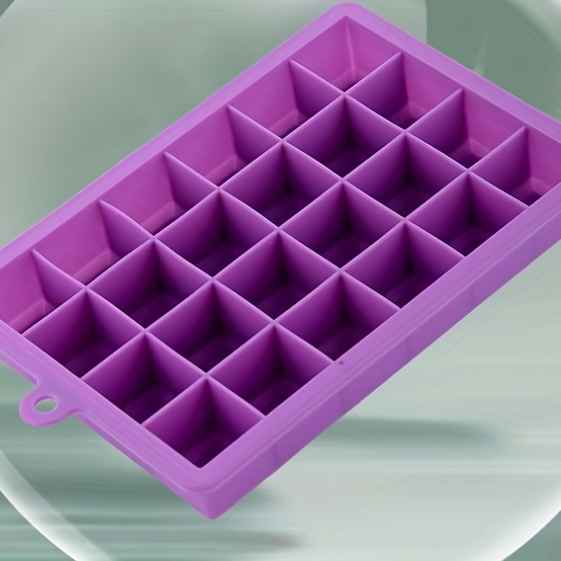 Flexible Silicone Ice Cube Trays 4 / 6 / 8 Square Cubes per Tray Ideal for  Whiskey Cocktails Soups Baby Food and Frozen Treats - AliExpress