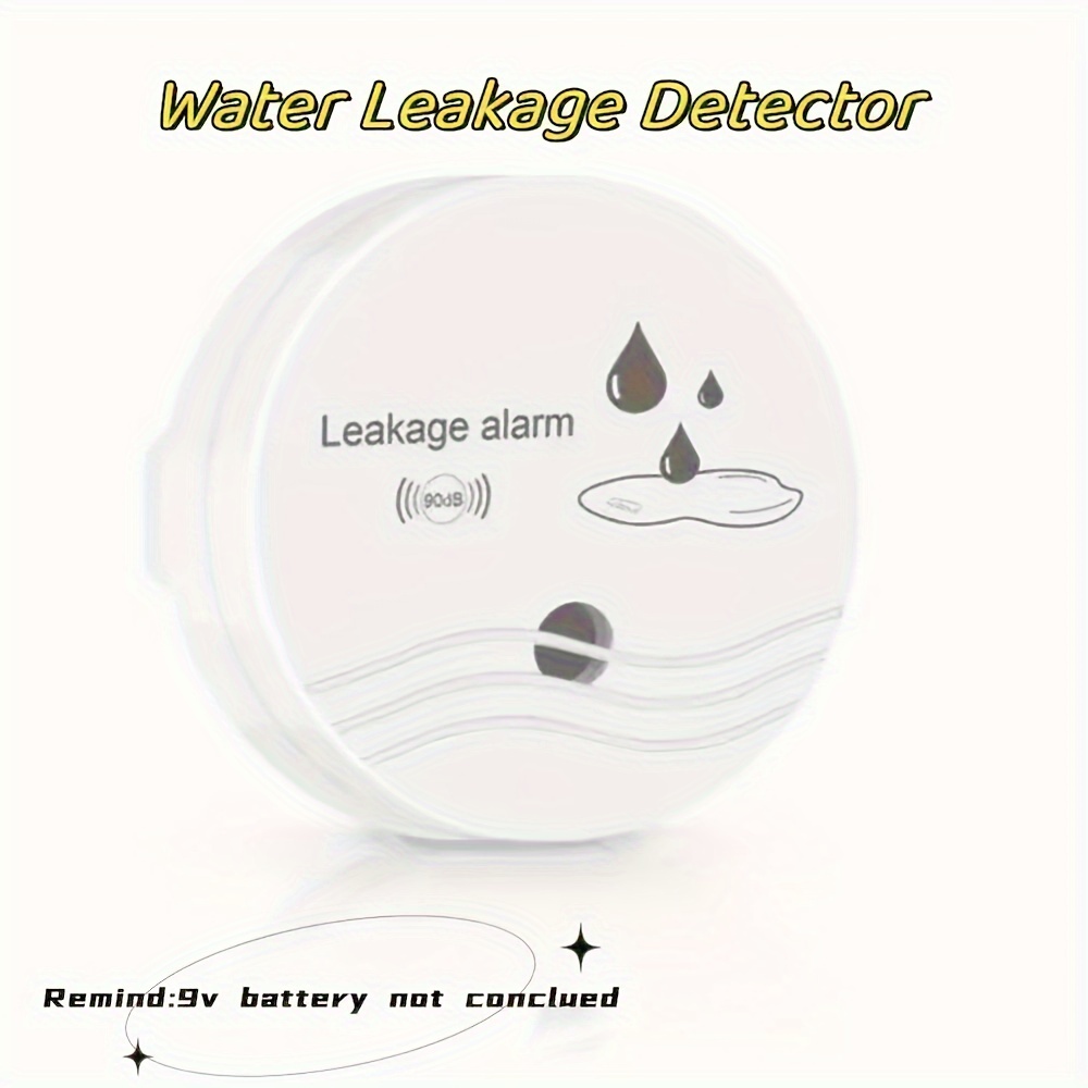 Detector de fugas de agua de tubería interior de uso doméstico