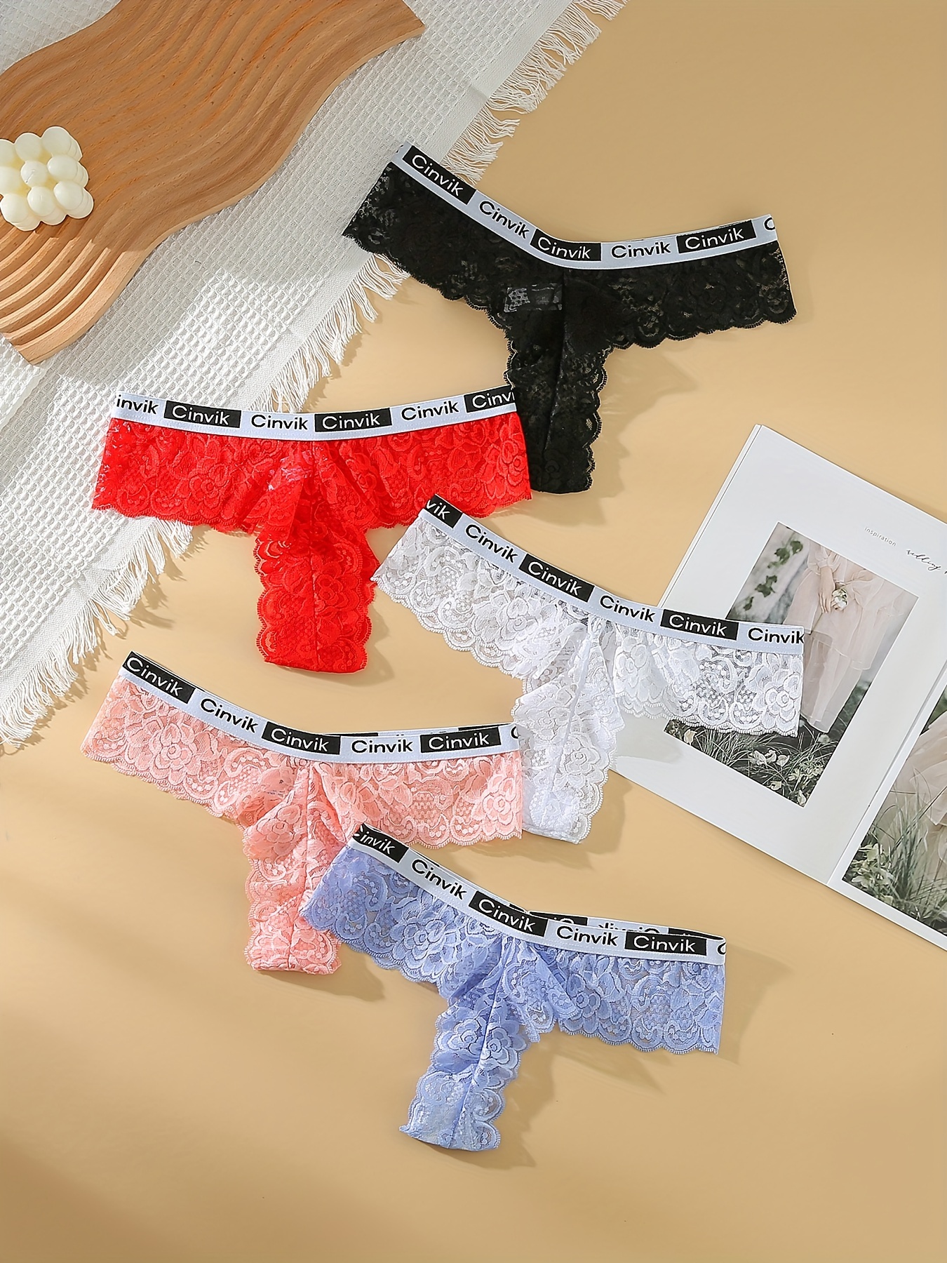 Letter Print Panties - Temu Canada