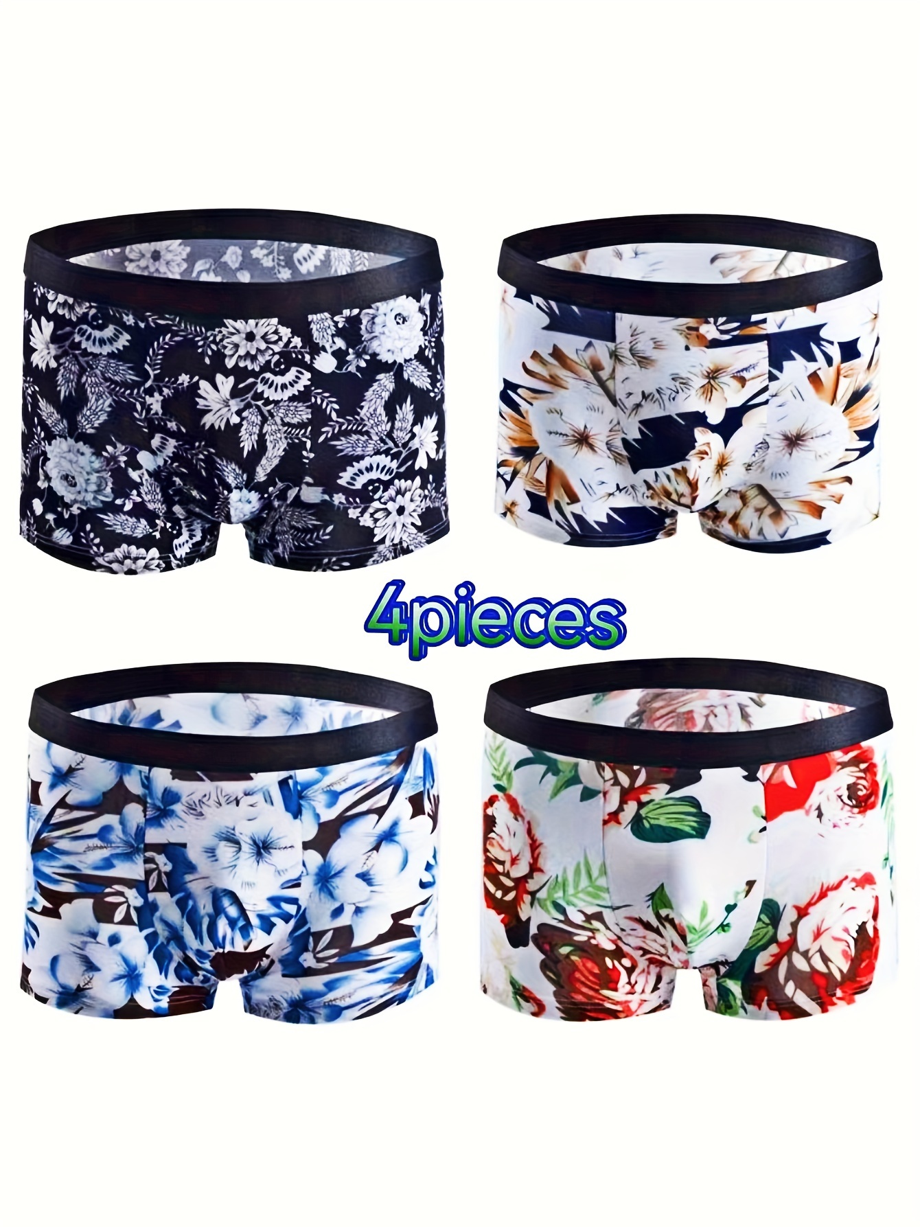 Floral Men's Underwear