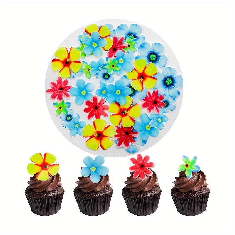 35pcs Cake Topper Toppers Cupcakes Flores Mariposas - Temu Chile