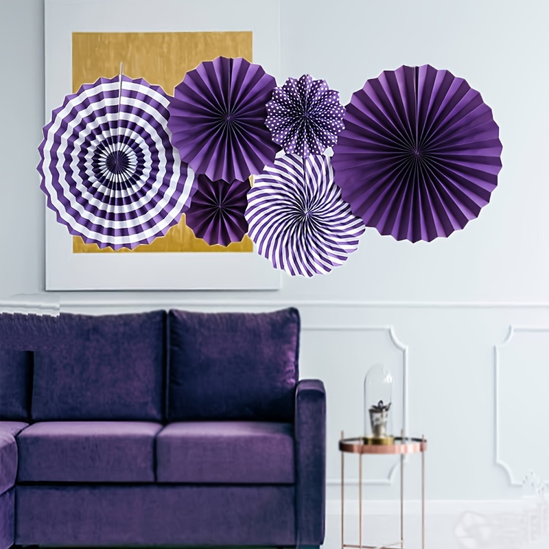 Purple Hanging Swirl Party Decorations Sparkle Purple - Temu
