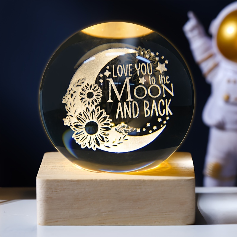 Bola de cristal de Luna 3D – todoymass