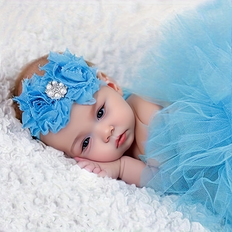 Atuendo de fotos para niños y niñas, disfraz de alas de ángel con diadema  de flores, accesorios para sesión de fotos de bebé para recién nacidos de 0