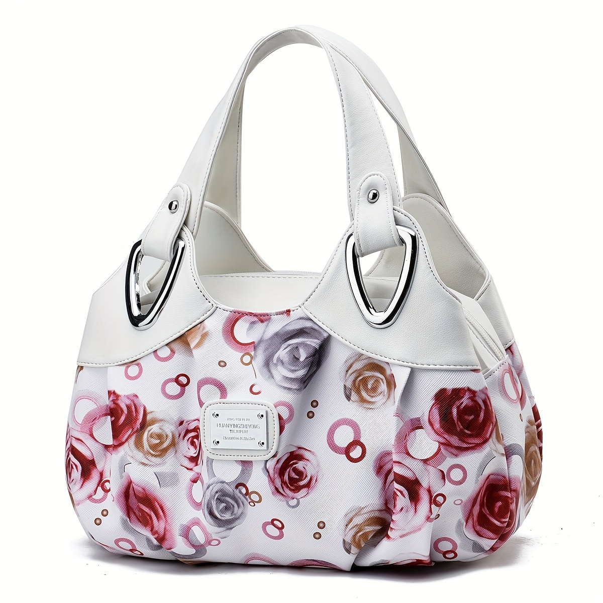 Trendy Fashionable Printed Simple Style Goddess Style Large Capacity  Single-shoulder Crossbody Sling Bucket Bag