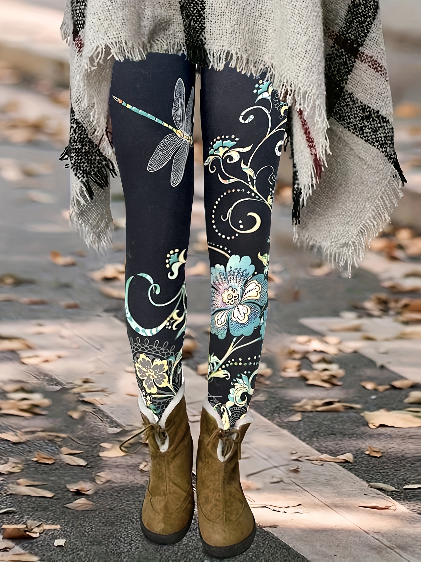 Patterned leggings outlet