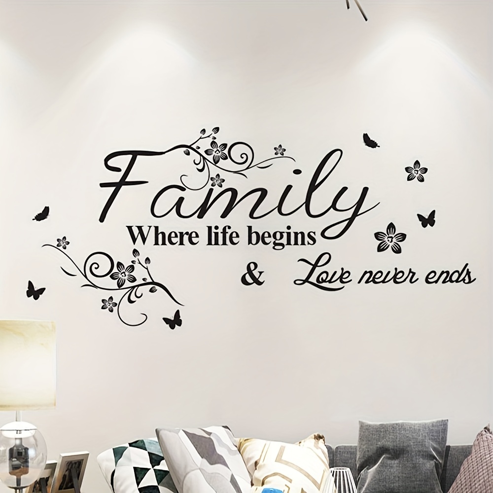 6pcs Pegatinas Frases para Espejos Vinilos Pared Frases Motivadoras  Adhesivos Inspiradoras Letras Negro para Habitación Salón Baño : :  Bricolaje y herramientas