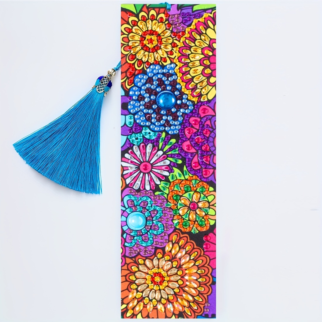 Diamond Painting Bookmarks Cats Diamond Art Bookmarks Tassel - Temu