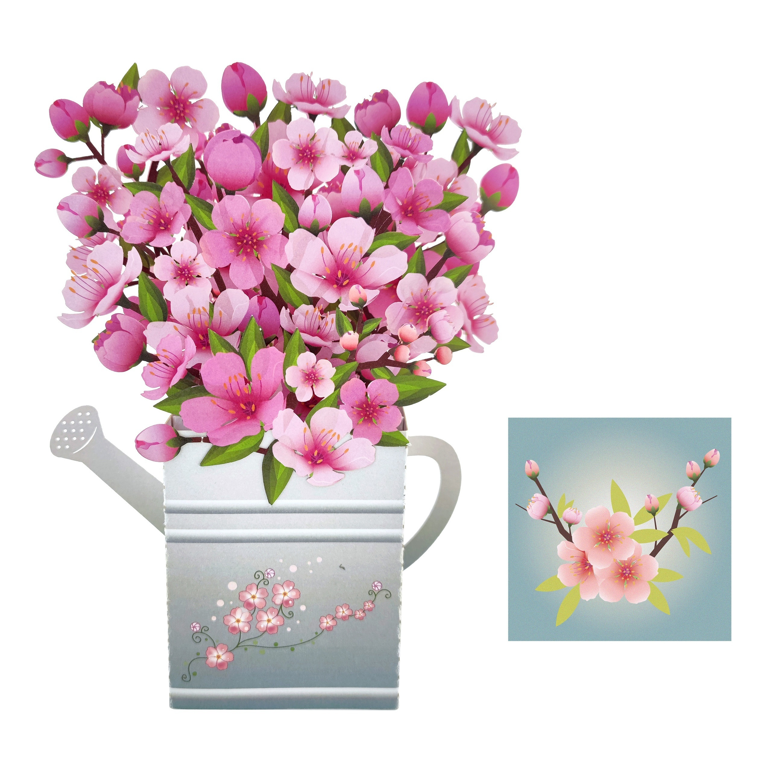 Freshcut Paper Pop Up Cards, Festive Tulips, 12 inch Life Sized Forever  Flower Bouquet 3D Popup Paper Flower Easter Mother's Day Greeting Cards  with