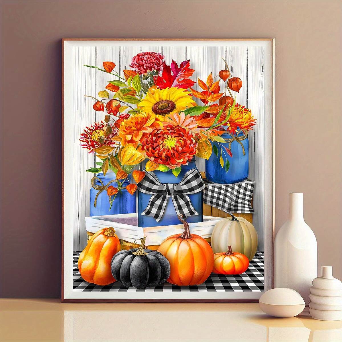 Pumpkin Diamond Painting - Temu Australia