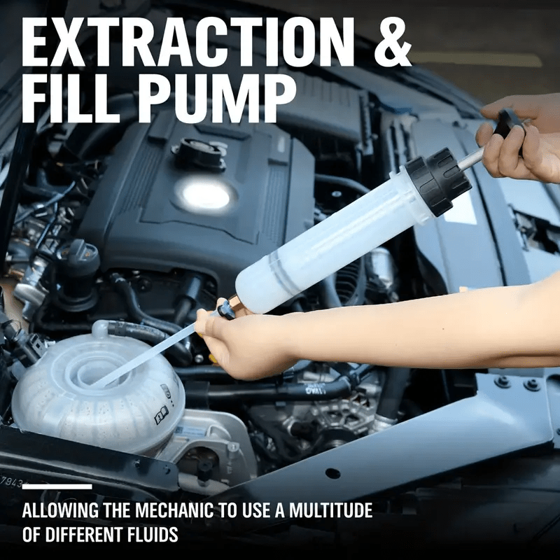 Multifunction Liquid Vacuum Manual Fuel Extractor for Cars