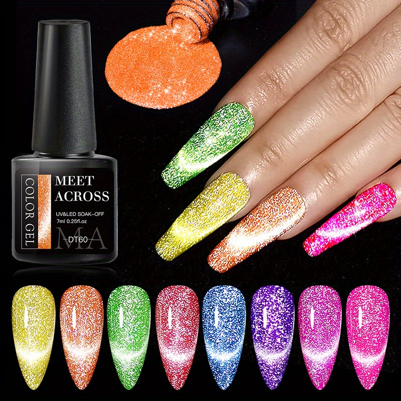 Neon Fluorescent Fluorescent Nail Polish Set Non Toxic Glow In The Dark  Varnish Lacquer Paint For Women Wholesale From Carloas, $38.43